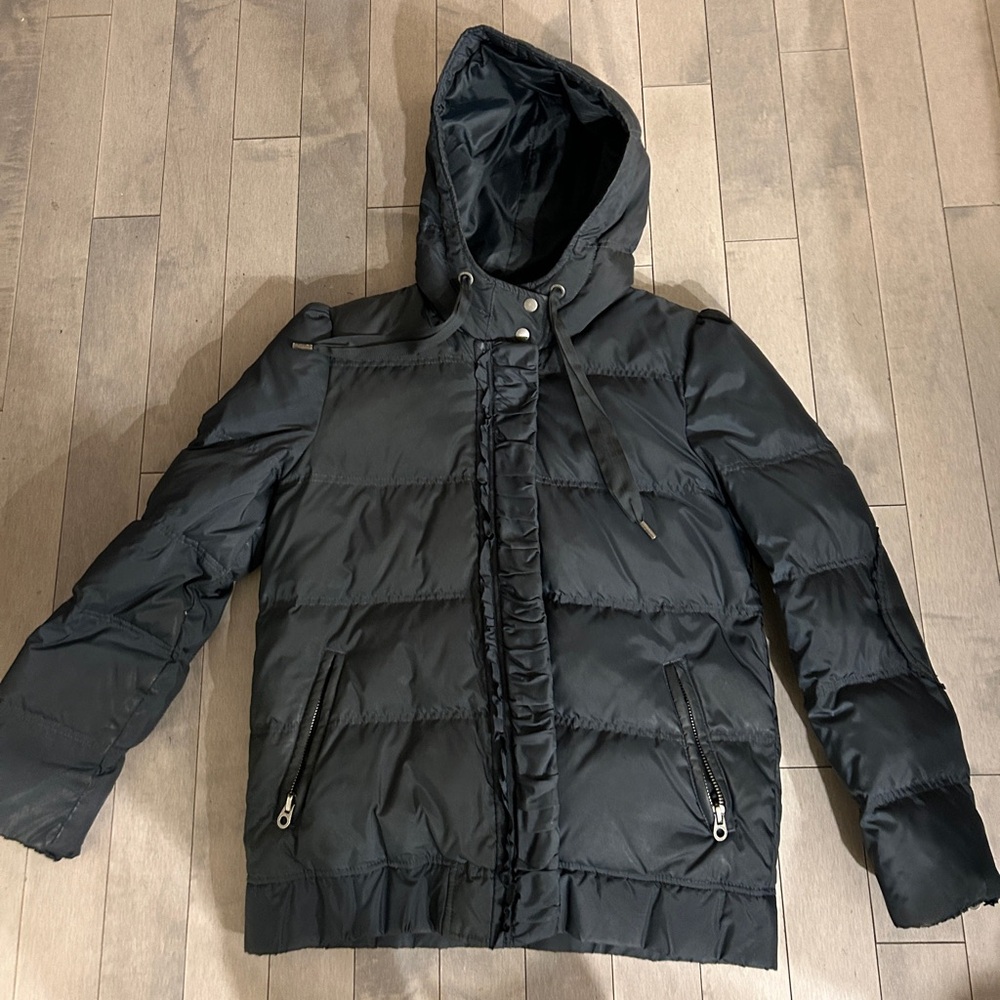 Juicy couture navy blue puffer